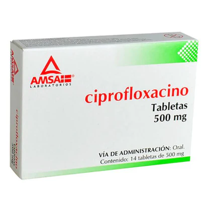 Ciprofloxacino 500 Mg Tab 14